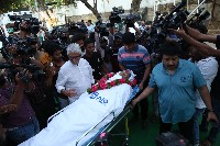 Celebs Pay Final Respect to Artist Sarath Babu